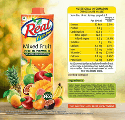 Real Fruit Power Mixed Fruit Juice thumbnail 1