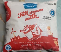 Mother Dairy Full Cream Milk thumbnail 1